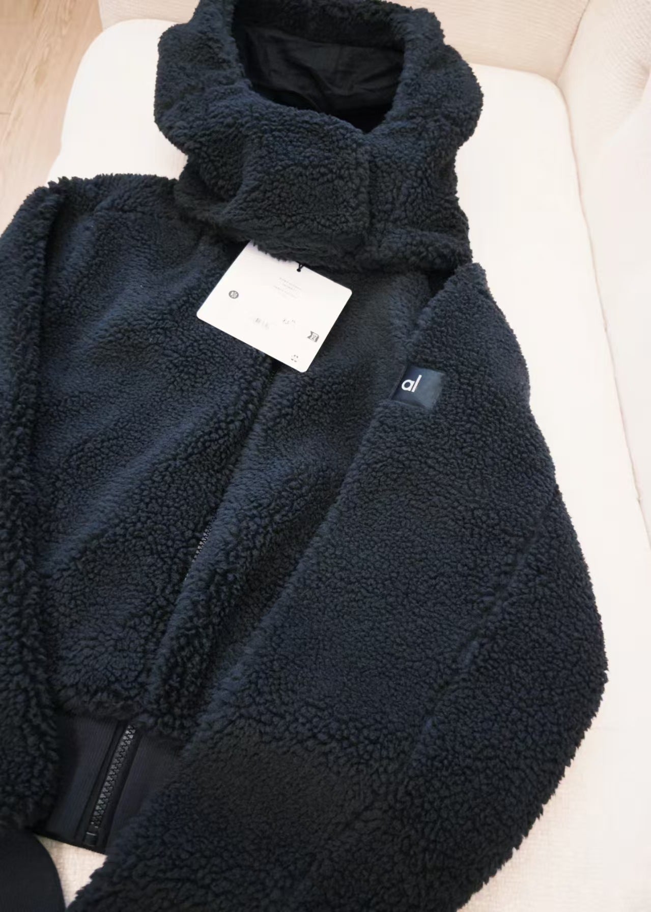 Peluş Polar Kadın Mont