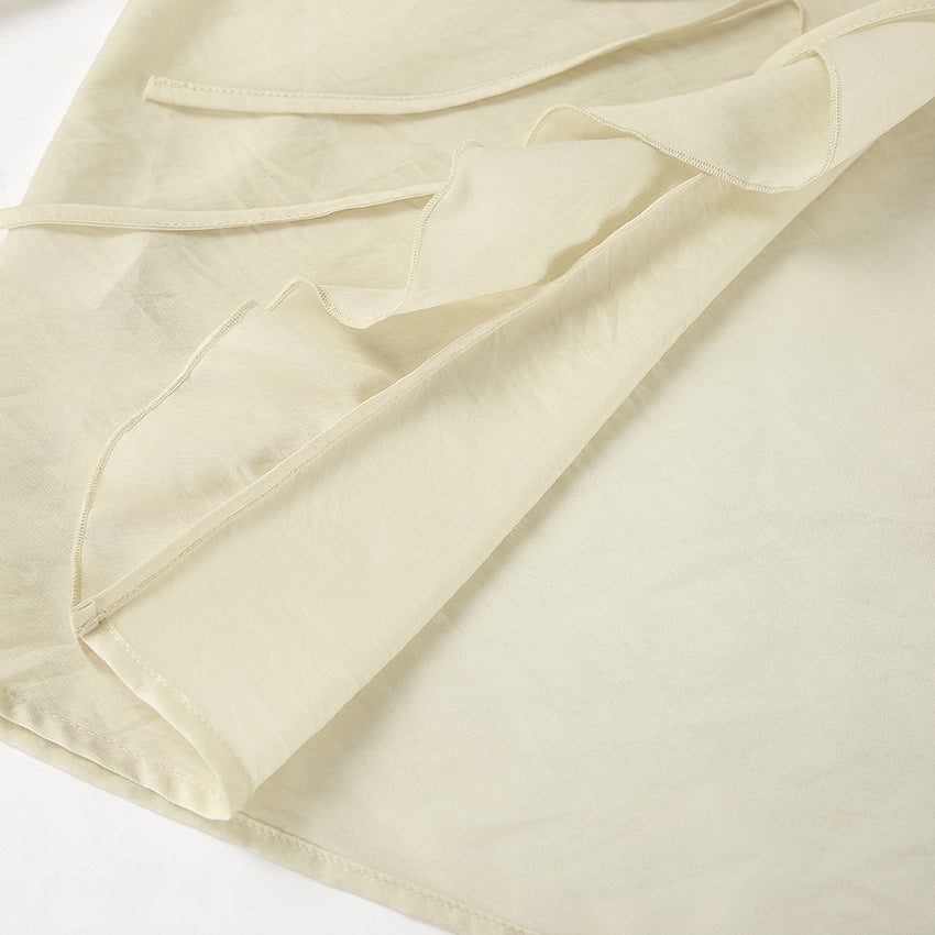 Lamoderoyale™ |  Fırfırlı Şortlu Takım – Natürel Şıklığın Yeni Yüzü!