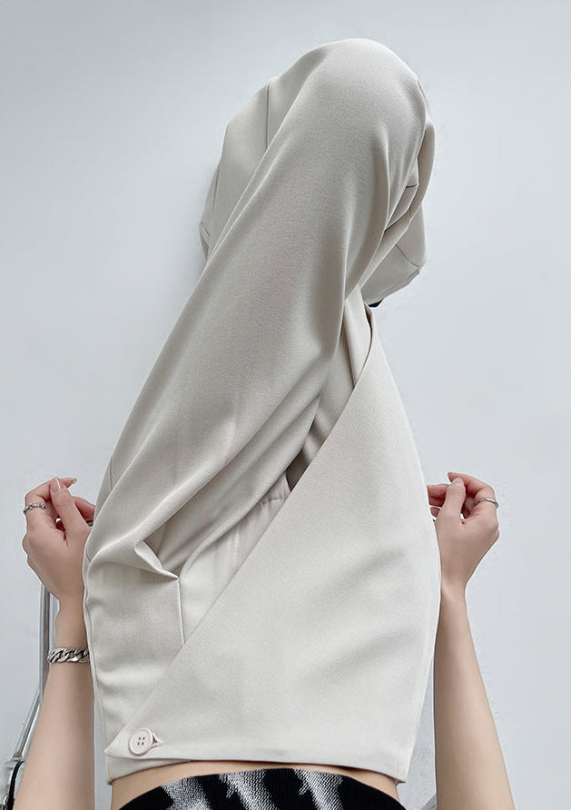 Lamoderoyale™ | Asimetrik Fit Yüksek Bel Palazzo Pantolon