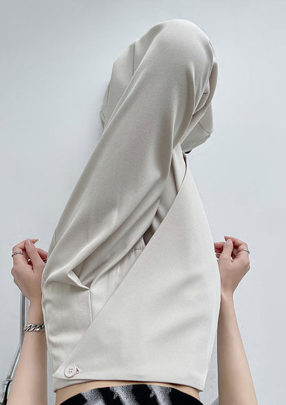 Lamoderoyale™ | Asimetrik Fit Yüksek Bel Palazzo Pantolon