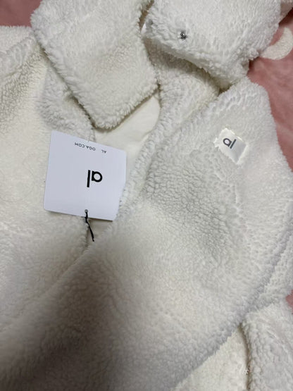 Peluş Polar Kadın Mont