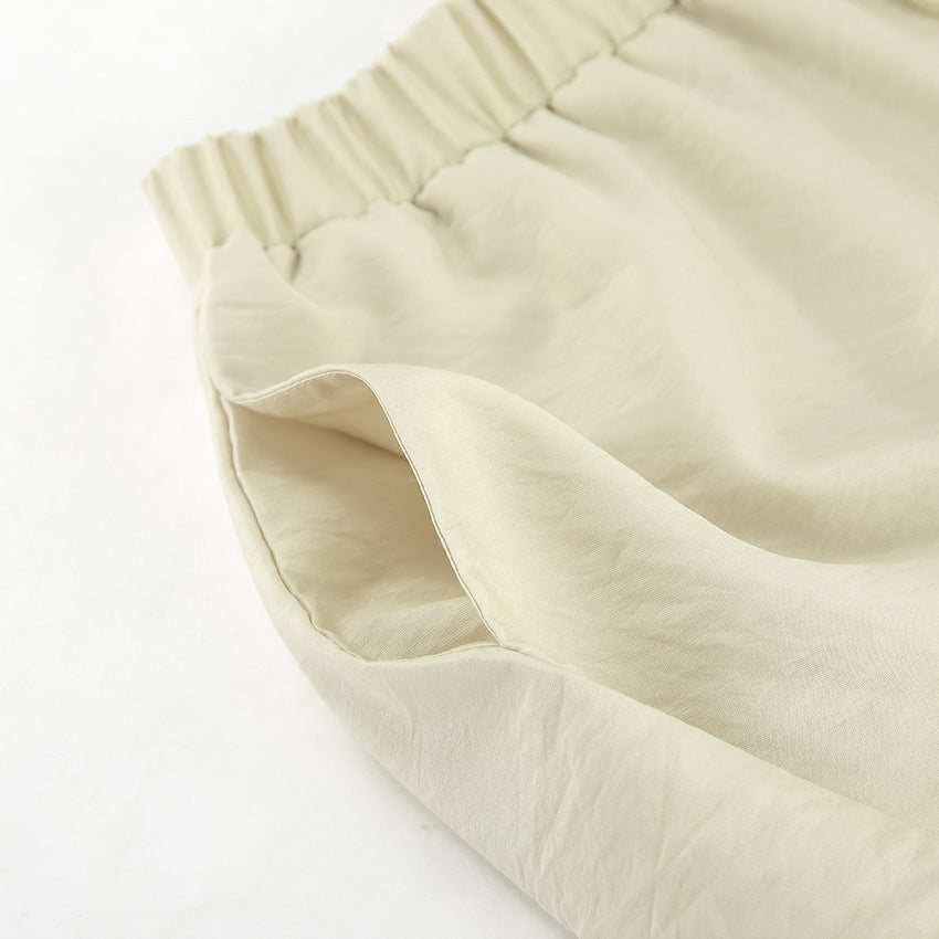 Lamoderoyale™ |  Fırfırlı Şortlu Takım – Natürel Şıklığın Yeni Yüzü!