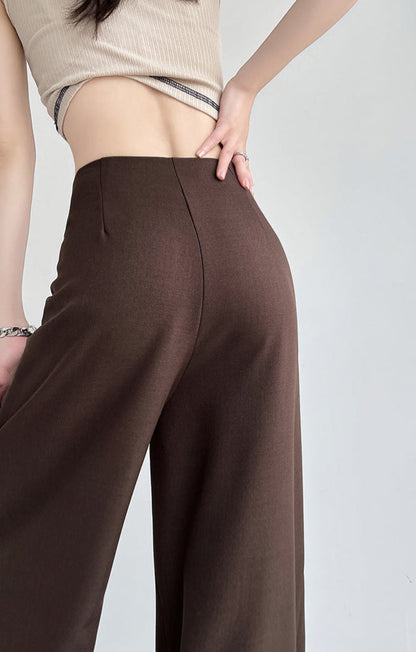 Lamoderoyale™ | Asimetrik Fit Yüksek Bel Palazzo Pantolon