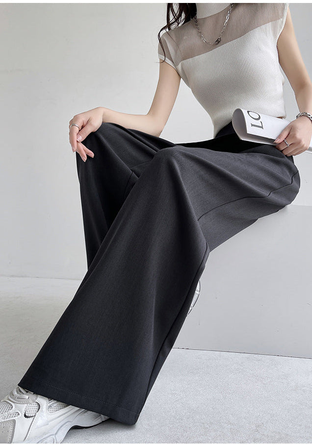 Lamoderoyale™ | Asimetrik Fit Yüksek Bel Palazzo Pantolon