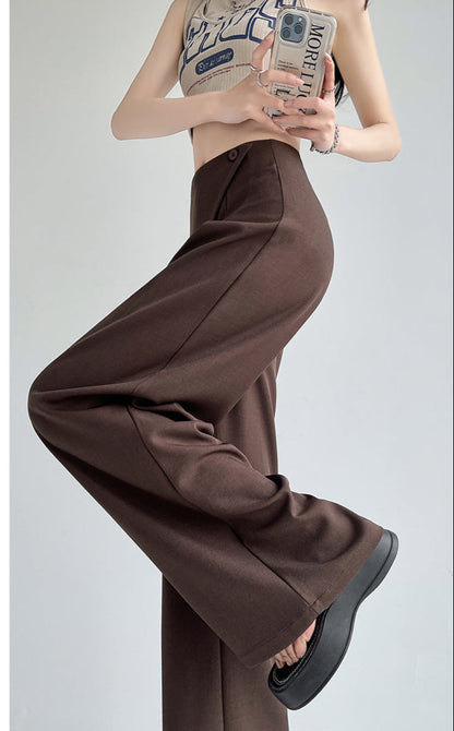 Lamoderoyale™ | Asimetrik Fit Yüksek Bel Palazzo Pantolon