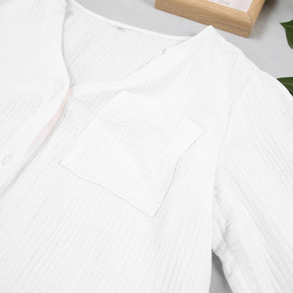 Lamoderoyale™ | Yazlık Uzun Kollu Şort Takım