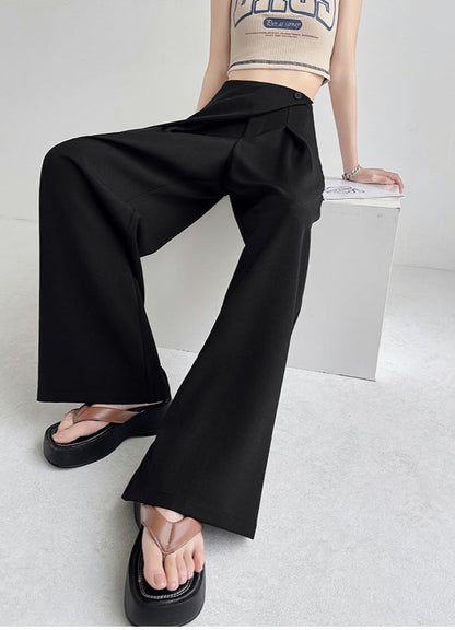 Lamoderoyale™ | Asimetrik Fit Yüksek Bel Palazzo Pantolon