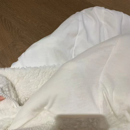 Peluş Polar Kadın Mont