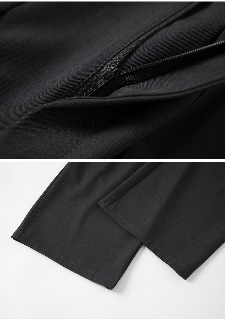 Lamoderoyale™ | Asimetrik Fit Yüksek Bel Palazzo Pantolon