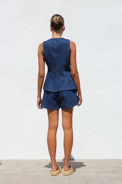 Lamoderoyale™ | Diana Denim İkili Takım