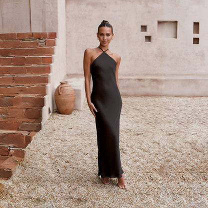 Lamoderoyale™ | SİERA Saten Elbise