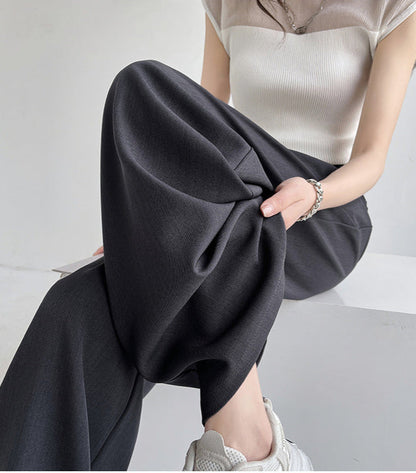 Lamoderoyale™ | Asimetrik Fit Yüksek Bel Palazzo Pantolon