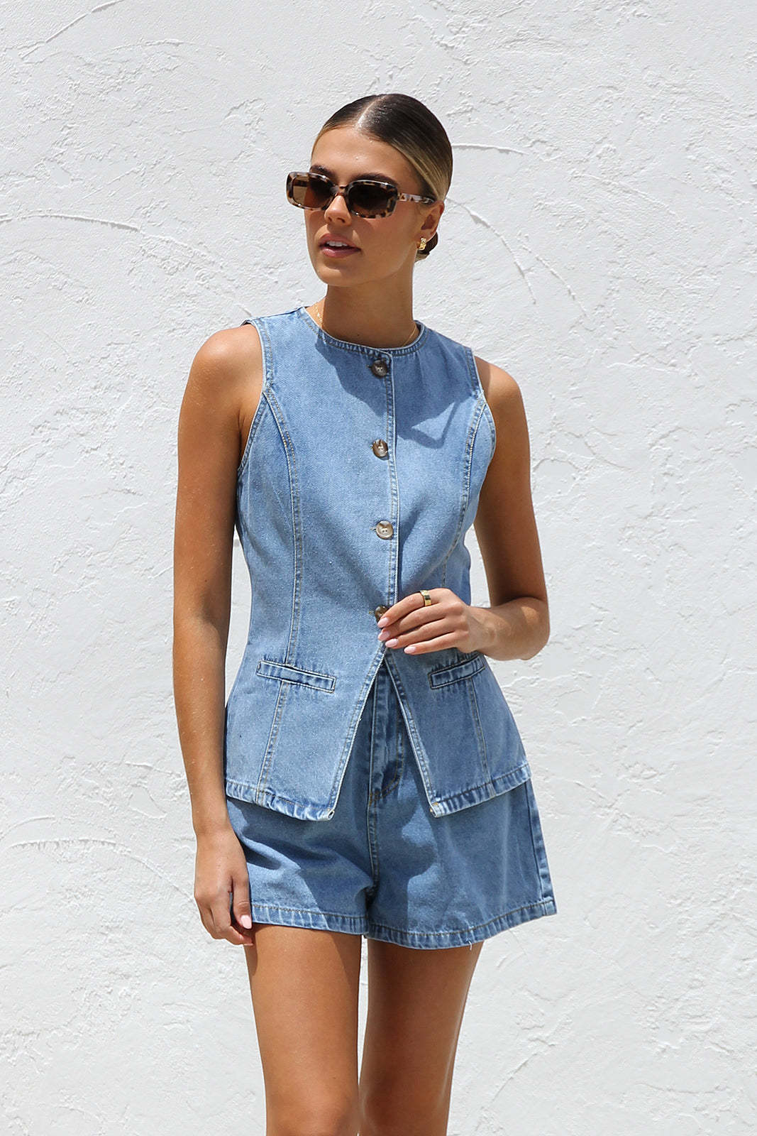 Lamoderoyale™ | Diana Denim İkili Takım