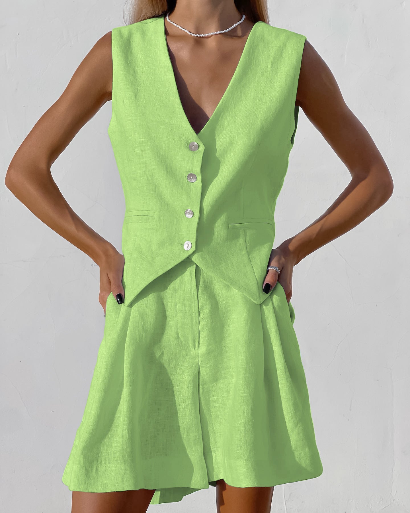 Lamoderoyale™ | LinenCool Yazlık Takım,