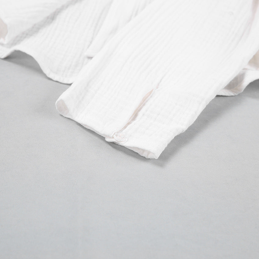 Lamoderoyale™ | Yazlık Uzun Kollu Şort Takım