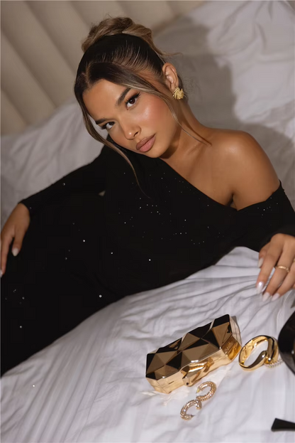 Lamoderoyale™ | Gece Işıltısı Elbise