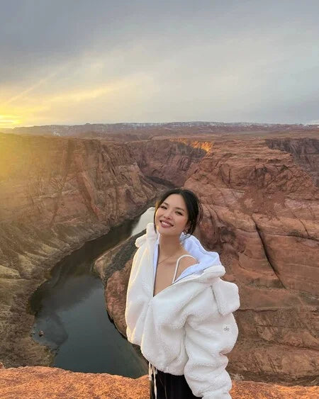 Peluş Polar Kadın Mont